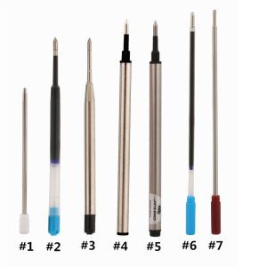 7 Type Ballpoint pen ink Refill Writing Medium nib New Suitable for all types of my shop and market