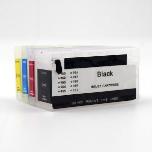 95U 951 952 953 954 955 Permanent Chip Refillable Ink Cartridge for HP OfficeJet Pro 7720 7740 8210 8216 8710 8720 8740 Printers