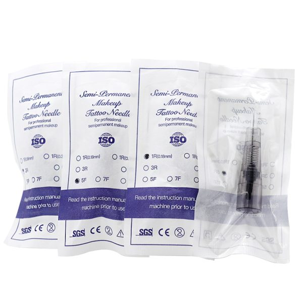 AIMOOSI 15Pcs M7 Tattoo Eyebrows Microblading Piercing Needles Pen Makeup For Semi Permanent PMU Tattoo Machine Gun Consumables - Image 6