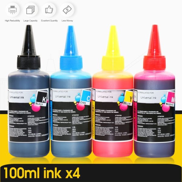 ALIZEO Refill Ink Kit for Epson for Canon for HP for Brother Printer CISS Ink and refillable printers dye ink - Image 5