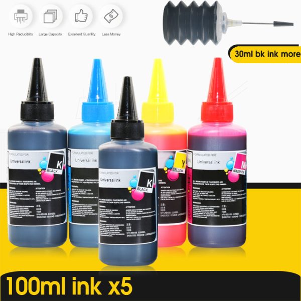 ALIZEO Refill Ink Kit for Epson for Canon for HP for Brother Printer CISS Ink and refillable printers dye ink - Image 6