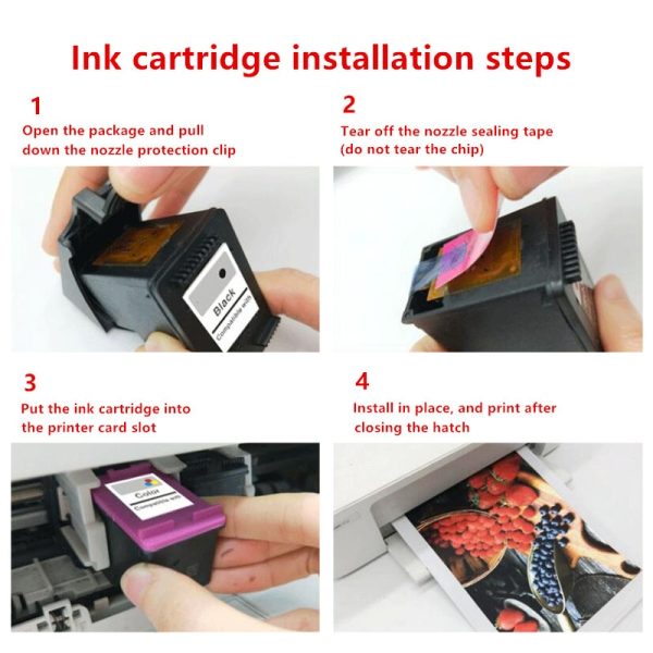 Compatible 545XL 546XL 545 XL 546 XL Ink Cartridge for Canon PG545 CL546 PG-545 for Pixma MG3050 2550 2450 2550S 2950 MX495 - Image 5