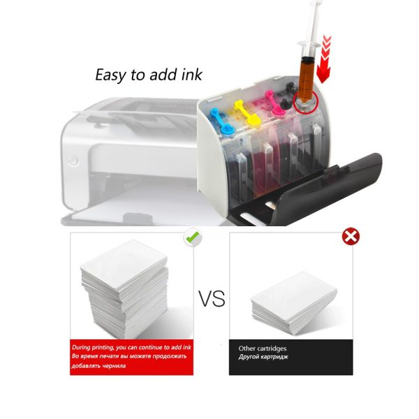 Compatible For HP 121 Continuous Ink Supply System Deskjet D2563 F4283 F2423 F2493 F4213 F4275 F4283 Printer - Image 5