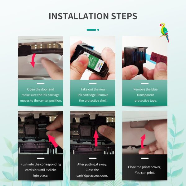 Compatible PG545 545XL 546XL Ink Cartridge Replacement For Canon 545 CL546 For Pixma MG3051 MG3052 MG3053 MX490 Printer - Image 4