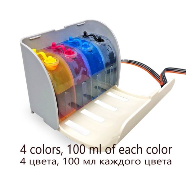 Compatible for Hp 664 Continuous Ink Supply System Deskjet 4535 4536 4538 4675 4676 4678 Printer Cartridge CISS - Image 4