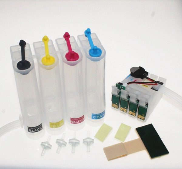 Continuous Ink Supply System CISS T1631 16XL ink cartirdge for Epson WorkForce WF-2010W WF-2510WF WF-2520NF WF-2530WF WF-2540WF
