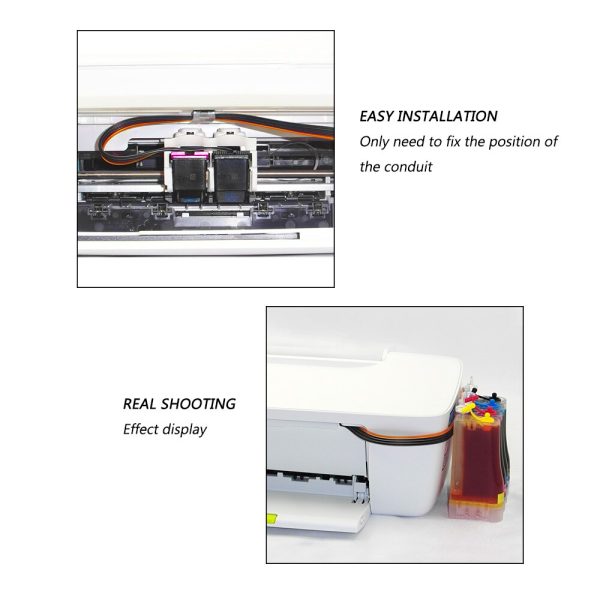 DMYON 652 Continuous Ink Supply System Replacement for HP 652 Ciss Deskjet 3635 3636 3638 3838 3835 4535 4536 4538 4675 Printer - Image 6