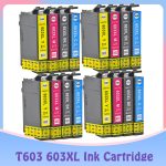 For 603XL T603 T603XL E603XL 603 XL compatible ink cartridge for Epson XP-2100 XP-2105 XP-3100 XP-3105 XP-4100 XP-4105 WF-2810