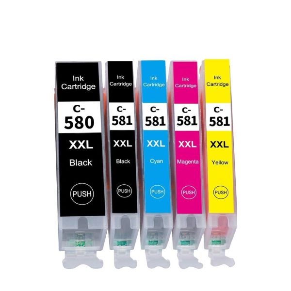 For Canon 580 581 PGI-580 CLI-581 PGI580 580XL ink cartridge For canon PIXMA TR7550 TR8550 TR 7550 TS6150 TS6151 TS 6150 printer - Image 5