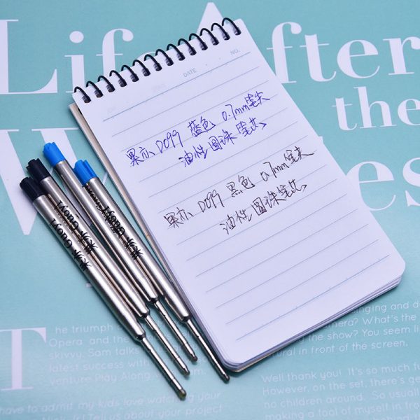 Guoyi D099 ballpoint pen refill 10pc/lot novel for office stationery gift pen hotel business writing length 700m G2 424 pen - Image 5