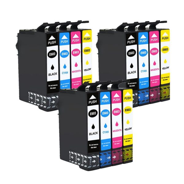HTL 603XL T603 Compatible Ink Cartridge 603 XL E603 For Epson XP 2100 2105 3100 3105 4100 4105 2810 2830 Printer - Image 3