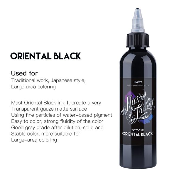 High Quality Mast Professional Tattoo Inks Black Pigment Tattoo Artist Ink - Image 3