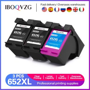 IBOQVZG Refilled 652XL Ink Cartridge Replacement for HP 652 XL HP652 Ink Cartridge Deskjet 1115 1118 2135 2136 2138 3635 3636