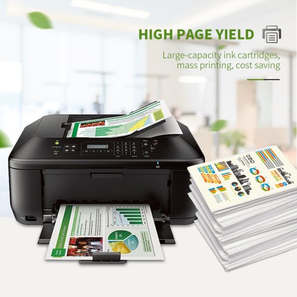 IBOQVZG Refilled 652XL Ink Cartridge Replacement for HP 652 XL HP652 Ink Cartridge Deskjet 1115 1118 2135 2136 2138 3635 3636 - Image 6