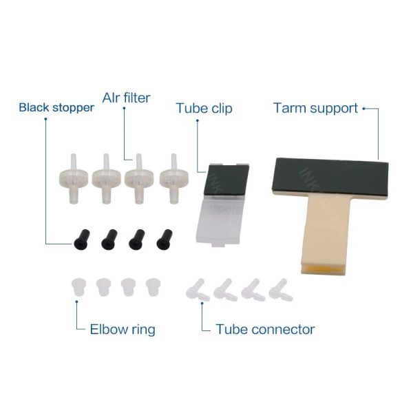 INKARENA CISS Ink Tank Replacement for HP 121 122 123 140 141 300 301 302 304 650 DIY Kits Continuous Ink Supply System 4 Color - Image 5
