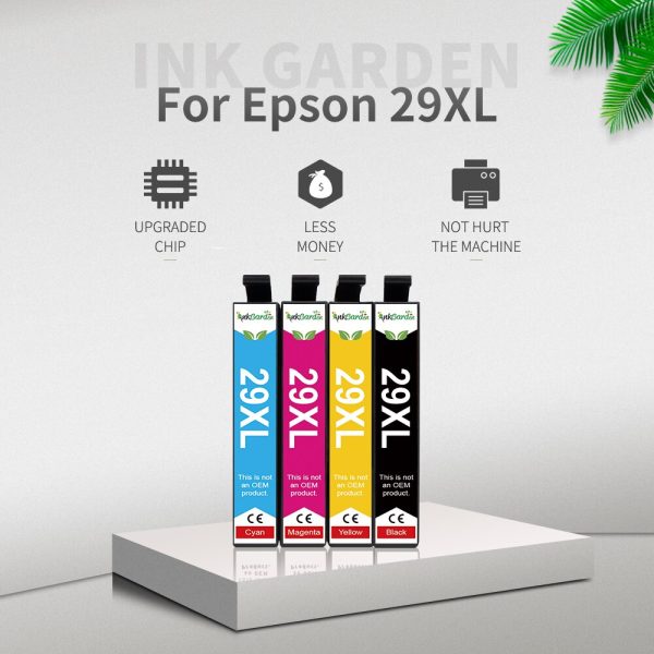 InkGarden For Epson 29XL T2991 T2991XL T29XL compatible For Epson ink Cartridges XP 235 247 245 332 335 342 345 435 432 445 442 - Image 3