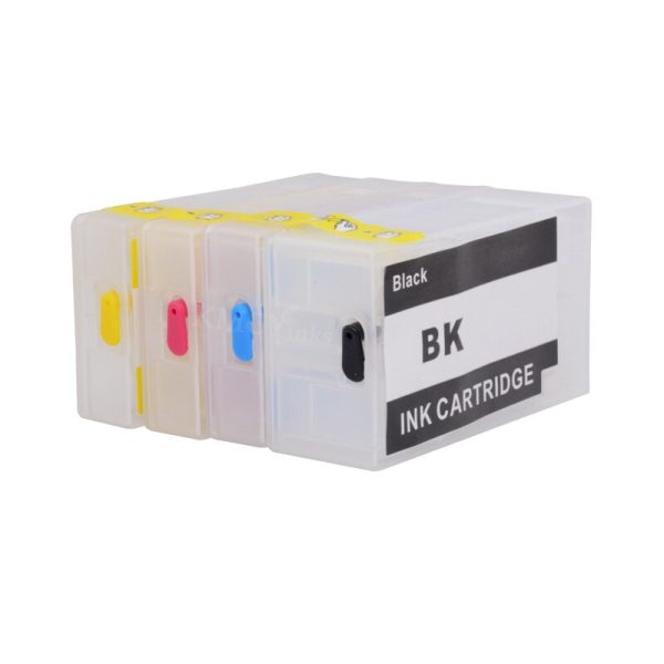 KMCYinks 4*100ml Pigment ink Refillable PGI-1300 ink cartridge PGI1300 PGI-1300XL For Canon MAXIFY MB2030 MB2330 MB2130 MB2730 - Image 4