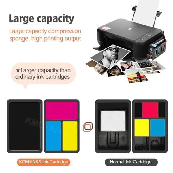 KMCYinks Compatible ink cartridge For HP 339 344 Deskjet 460 5740 5745 5940 6520 Photosmart 2575 2610 2710 8050 8150 8450 Printe - Image 4