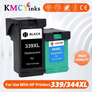 KMCYinks Compatible ink cartridge For HP 339 344 Deskjet 460 5740 5745 5940 6520 Photosmart 2575 2610 2710 8050 8150 8450 Printe
