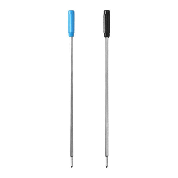 L:4.5 In Ballpoint Pen Refills for Cross Pens Medium Point blue Black Ink 20pcsset - Image 3