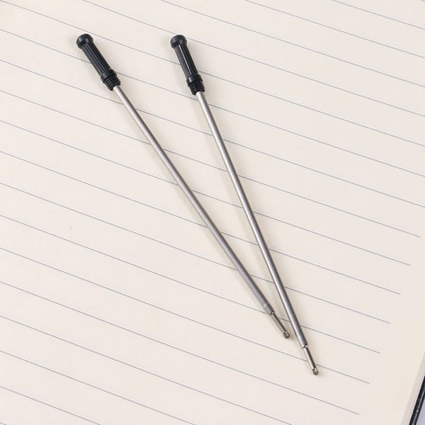 L:4.5 In Ballpoint Pen Refills for Cross Pens Medium Point blue Black Ink 20pcsset - Image 6