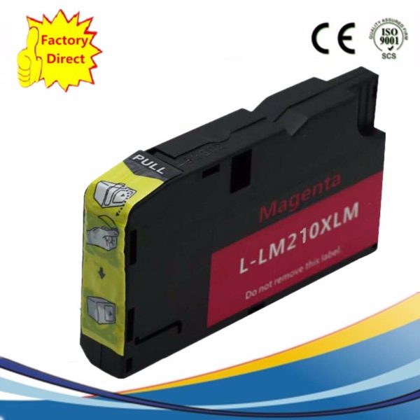 LM210XLBK LM210XL LM-210XL LM210 LM-210 Ink Cartridges Replacement For Lexmark OfficeEdge Pro4000c Pro4000 Pro5500 Pro5500t - Image 3