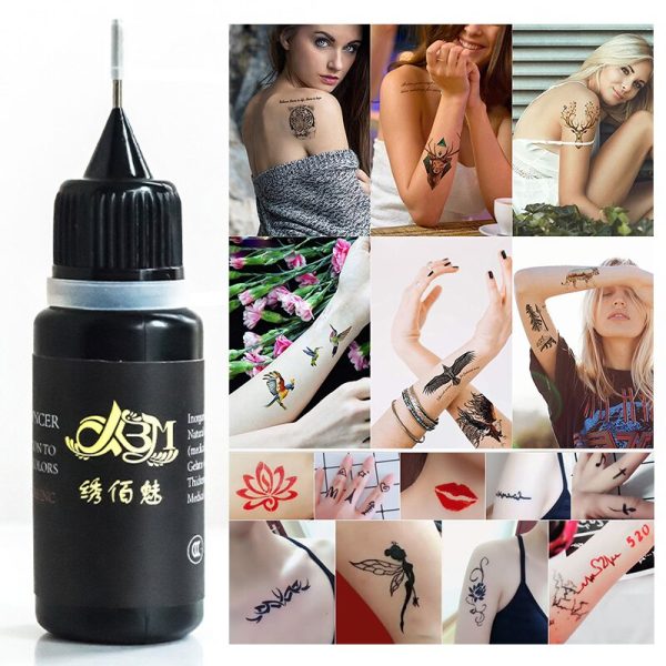 New 30ml Professional Safe Waterproof DIY Tattoo Pigment Practice Tattoo Ink Body Art Tattoo Pigment Colorful Tattoo Ink Pigment - Image 2