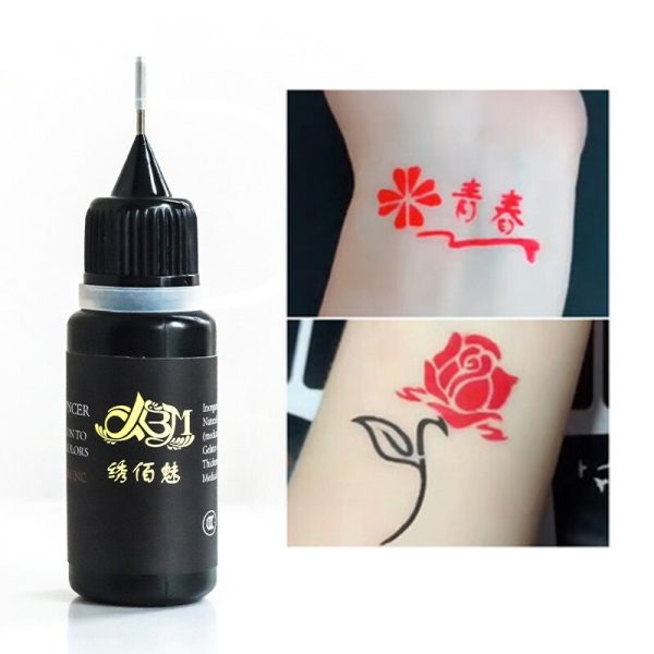 New 30ml Professional Safe Waterproof DIY Tattoo Pigment Practice Tattoo Ink Body Art Tattoo Pigment Colorful Tattoo Ink Pigment - Image 6