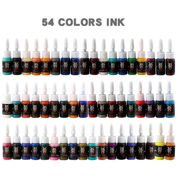 New 5ml Color mixing Tattoo Ink Semi Permanent Natural Plant Pigment Makeup Professional Tattoos Ink Pigment For Body Art Paint - Image 4