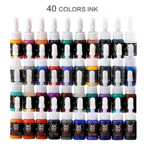 New 5ml Color mixing Tattoo Ink Semi Permanent Natural Plant Pigment Makeup Professional Tattoos Ink Pigment For Body Art Paint - Image 6