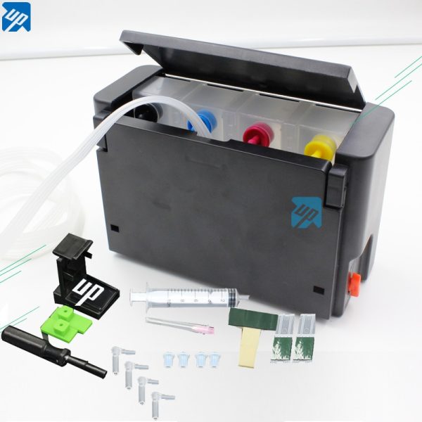 New Luxury 4 Colors DIY CISS kits for HP 121 122 123 140 141 300 301 302 21 22 60 61 62 63 650 652 651 901 INK cartridges