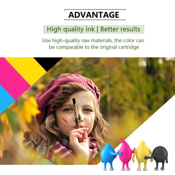 Plavetink 4 Color Dye Ink Refill Kits Refill Cartridge For Canon PGI 570 CLI 571 XL TS6051 TS6052 TS8050 Printer Ink - Image 5