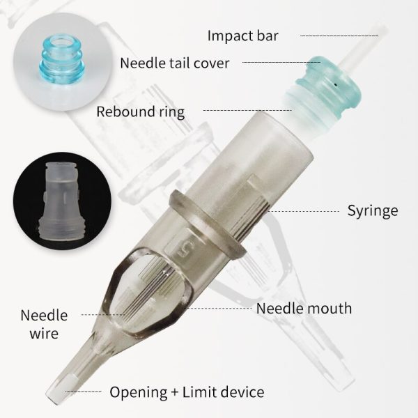 Profession Tattoo Machine Pen Tattoo Kit Power Supply Rotary Pen With Needles Tools For Permanent Makeup Machine Tattoo Artist - Image 6
