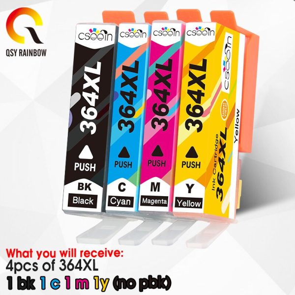 QSYRAINBOW Compatible ink cartridge for hp 364 xl HP364 DeskJet 3070A 3520 Photosmart 5510 5520 6510 6520 7510 7520 - Image 4
