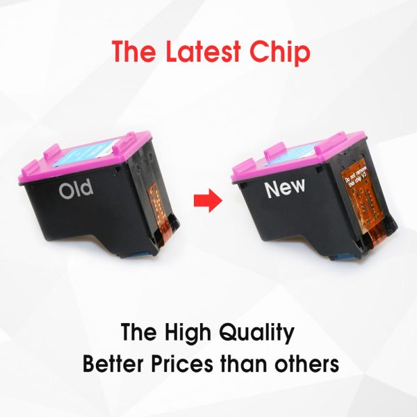 QSYRAINBOW remanufactured 302XL Replacement for HP 302 HP302 XL Ink Cartridge for Deskjet 1110 1111 1112 2130 2131 printer - Image 3