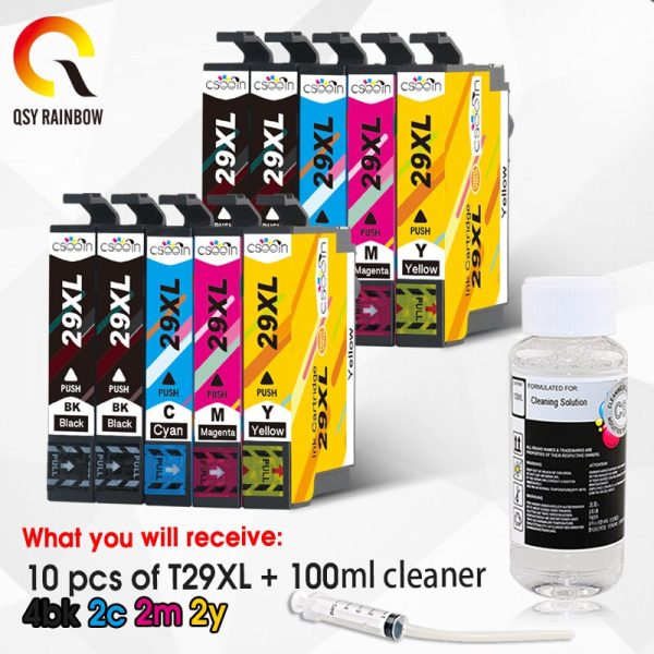 Replacement 1-10 PCS T2991XL T2991 For Epson ink Cartridges 29XL XP235 XP247 XP245 XP332 XP335 XP342 XP345 XP435 XP432 XP442 - Image 3