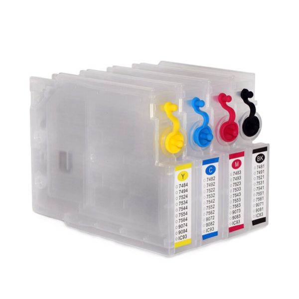 T04B T04B1 T04B2 T04B3 T04B4 Refill Ink Cartridge with Chip for Epson WF-C8690 WF-C8610 WF-C8190 C8690 C8190 C8610