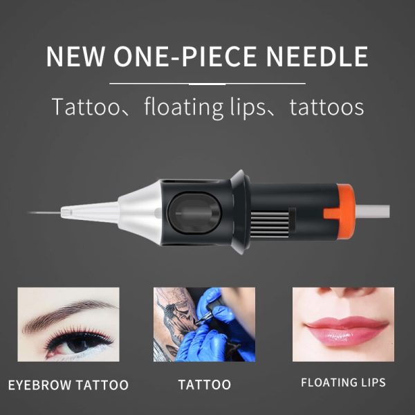 Tattoo Cartridge Needle 10PCS RL/M1/RM Professional Disposable Semi-Permanent Eyebrow Lip Makeup Needles For Tattoo Machine Pen - Image 3
