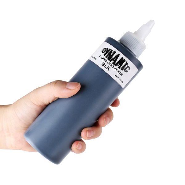 Tattoo Ink 8oz (240ml) Makeup Studio Works for Novice Silicone Leather Practice Black Supplies Professional Official Pigment - Image 2
