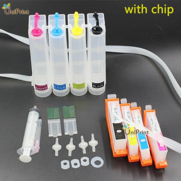 UP continuous ink system CISS compatible for HP 670 670xl for hp 3525 4615 4625 5525 6525 with chip for South America market - Image 2