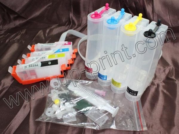UP continuous ink system CISS compatible for HP 670 670xl for hp 3525 4615 4625 5525 6525 with chip for South America market - Image 3
