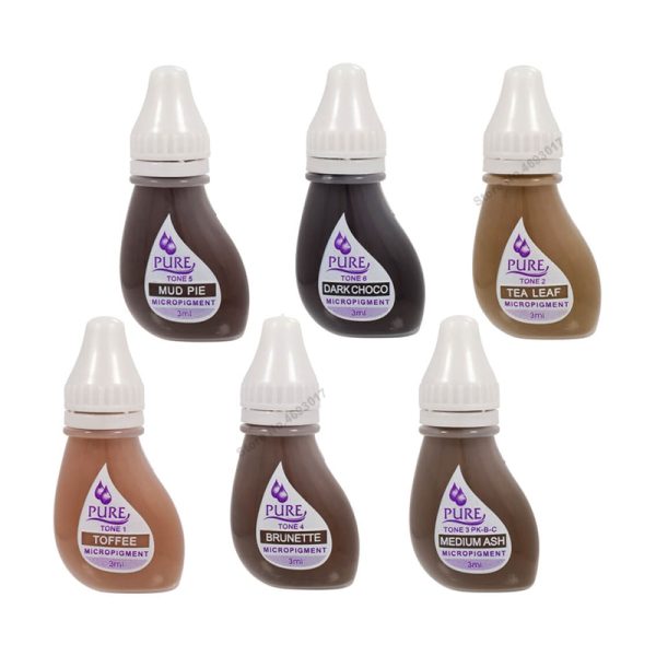 USA Original Pure Tattoo Ink Micropigment Lip Eyebrow Permanent Makeup Pigment Tattoo Supplies for Tattoo Eyebrow Eyeliner Lip - Image 2