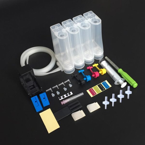 Universal Continuous Ink Supply System CISS DIY Kit for HP HP 21/22 27/28 56/57 60 61 122 etc For HP CISS with all accessories - Image 4