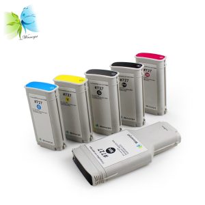Winnerjet 727 full ink cartridge for HP designjet TT920 T930 T1500 T1530 T2500 T2530 printer ink cartridge with ink and chip