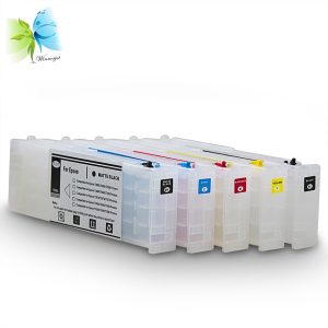 Winnerjet Empty Refillable Ink Cartridge With Chip For Epson SureColor T3200 T5200 T7200 T3270 T5270 T7270 Printer 700ML/PC