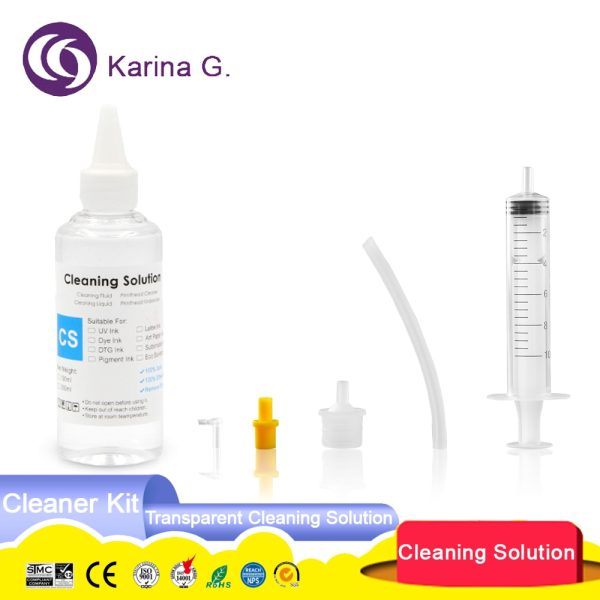 compatible inkjet Printer Print Head Cleaner Cleaning solution Liquid Fluid For HP EPSON CANON BROTHER Lexmark Inkjet Printer